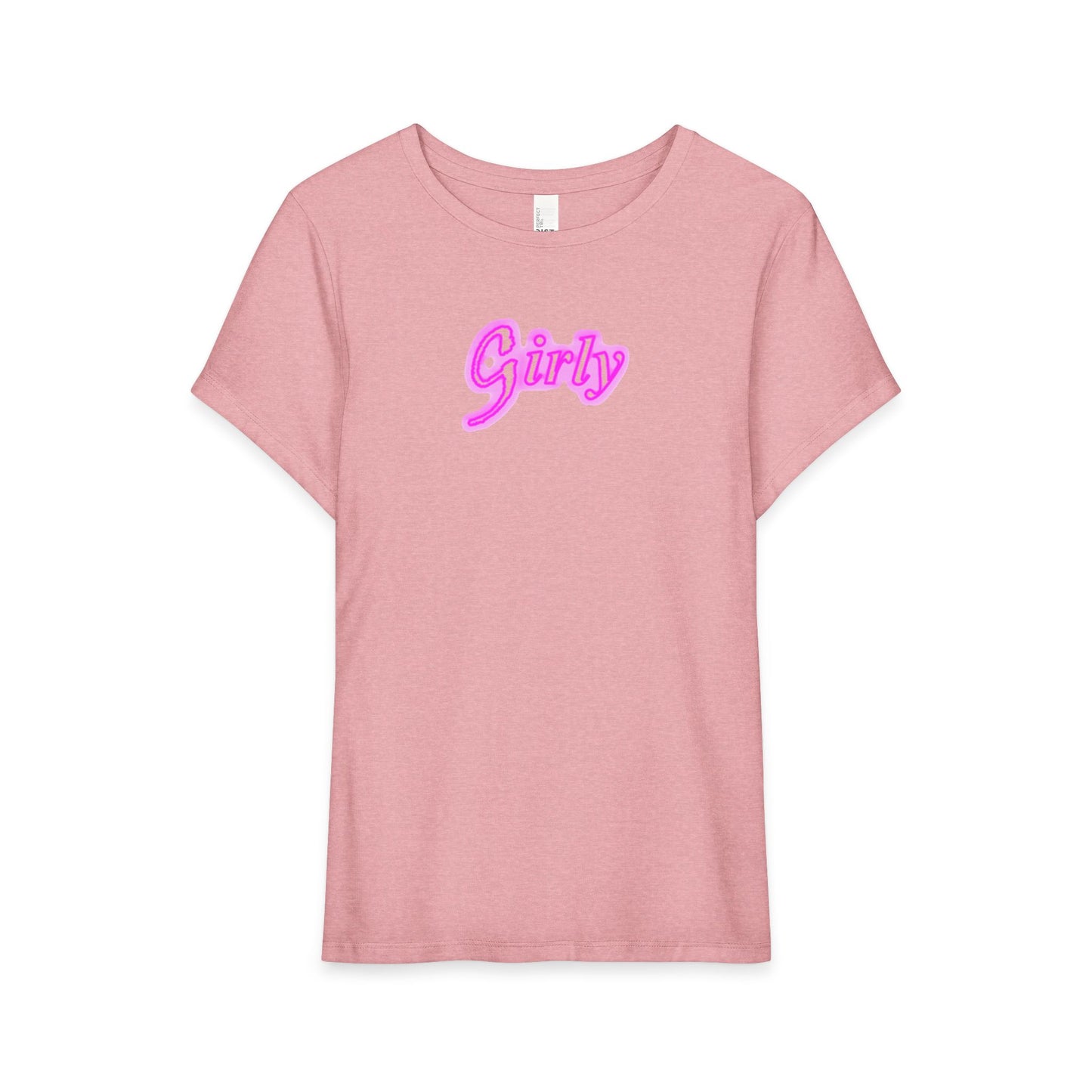 Girly T-Shirt, Feminine Top, Ladies Casual T-Shirt, Cute Tee for Her