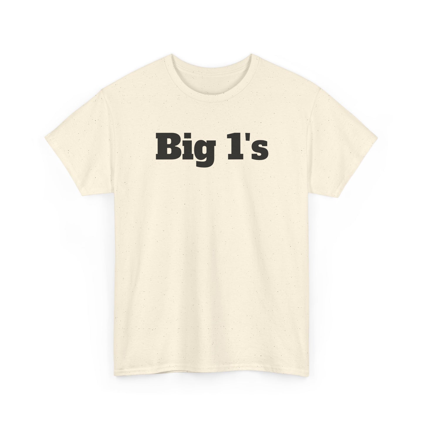 Big 1's - Unisex Heavy Cotton Tee