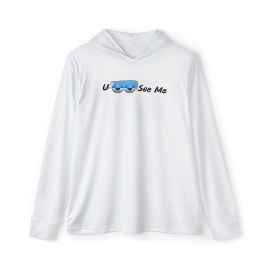 U See Me Low - Men's Sports Warmup Hoodie (AOP)
