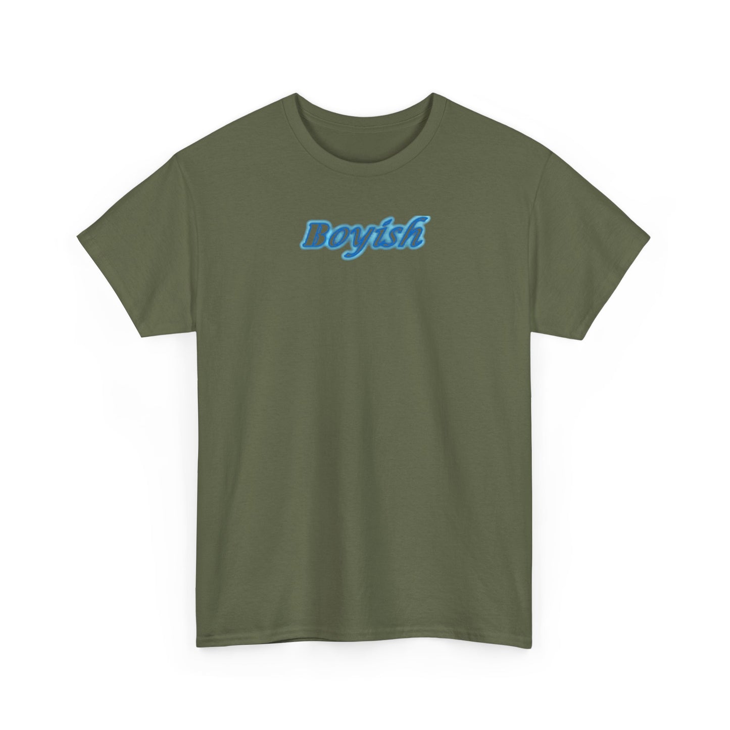 Boyish Unisex T-Shirt, Casual Tee, Trendy Tee, Cotton Tee, Graphic Tee Shirt for Men and Women