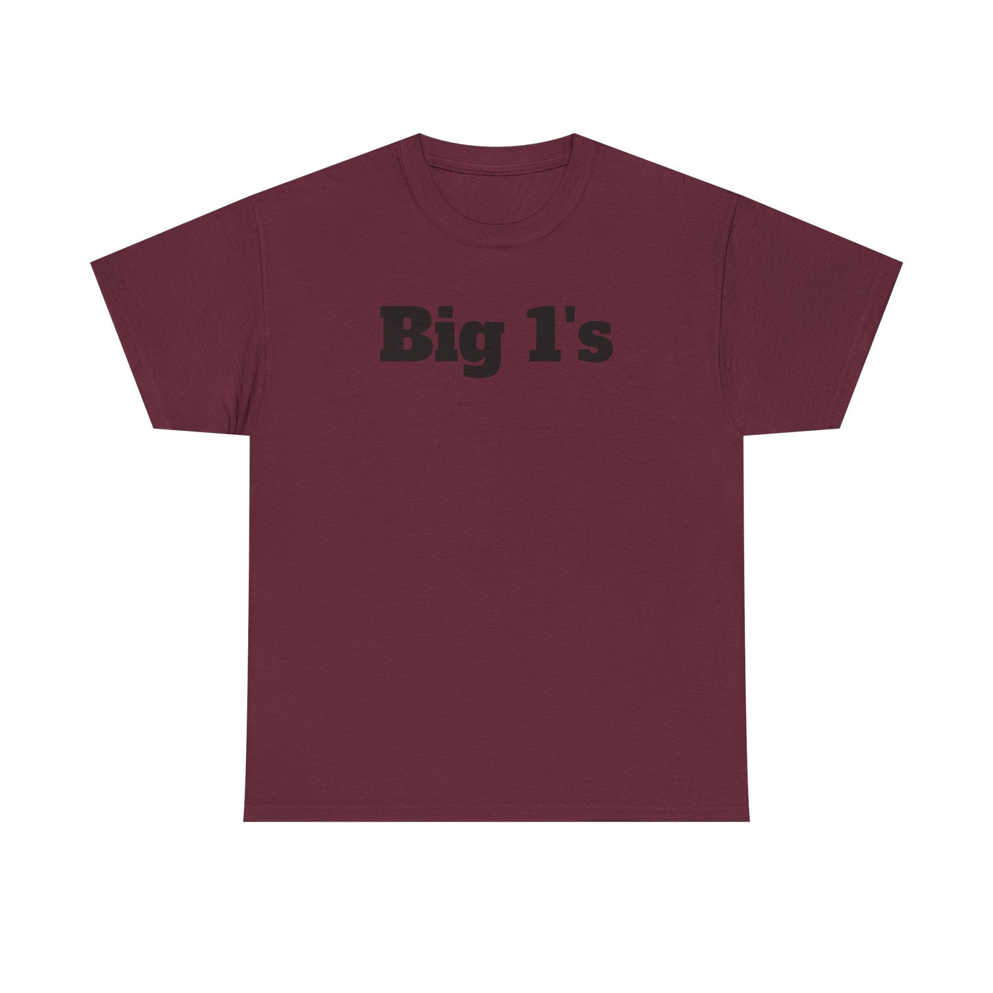 Big 1's - Unisex Heavy Cotton Tee
