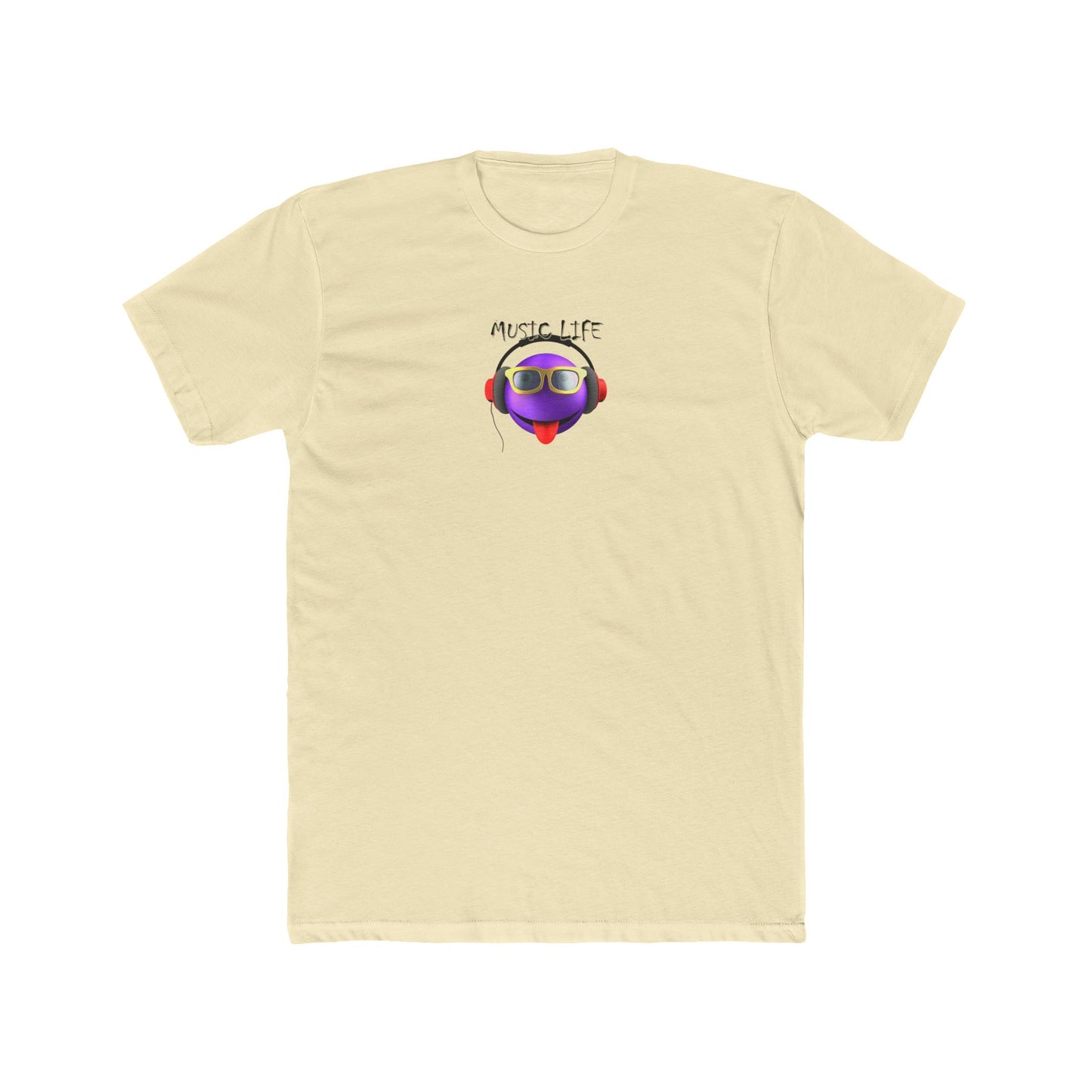 Music Life - Unisex Cotton Crew Tee