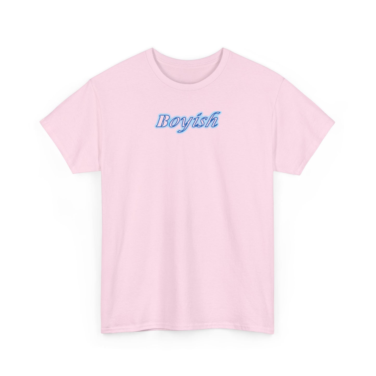 Boyish Unisex T-Shirt, Casual Tee, Trendy Tee, Cotton Tee, Graphic Tee Shirt for Men and Women