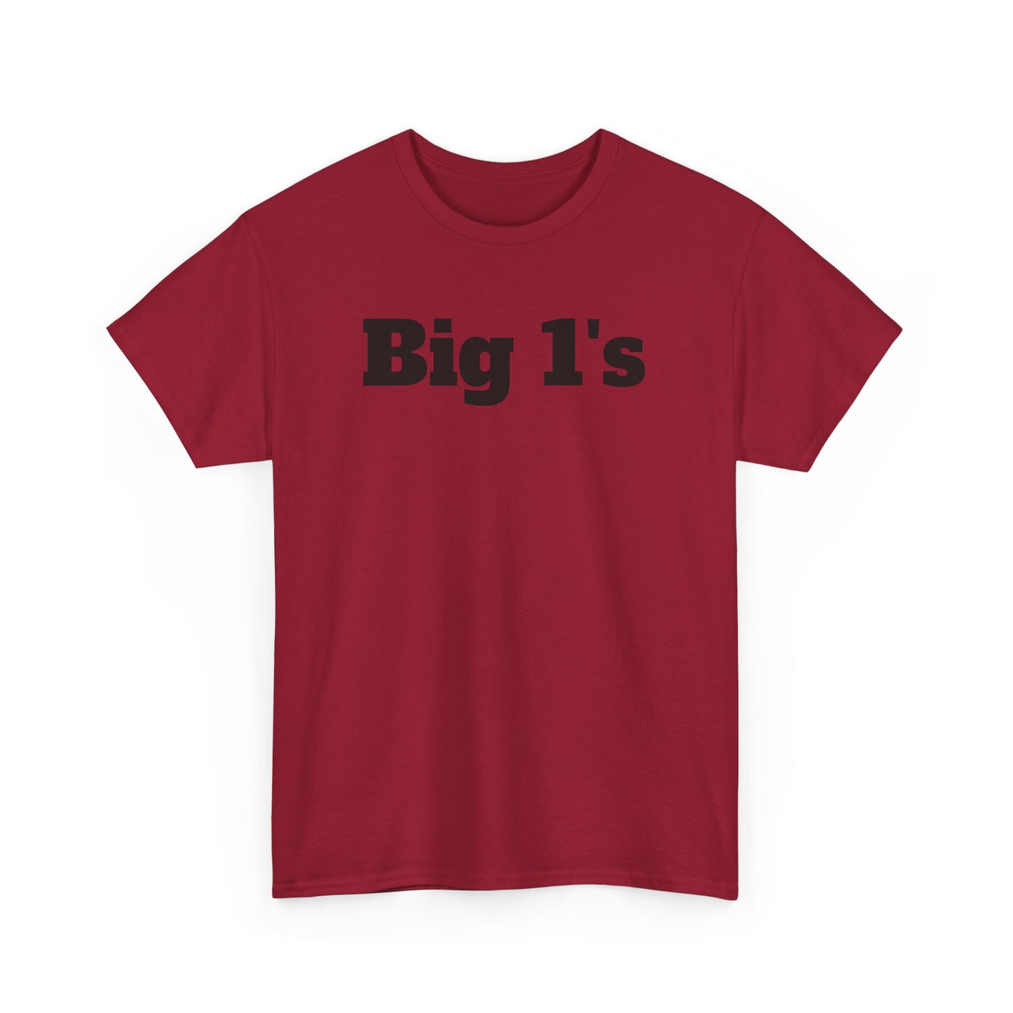 Big 1's - Unisex Heavy Cotton Tee