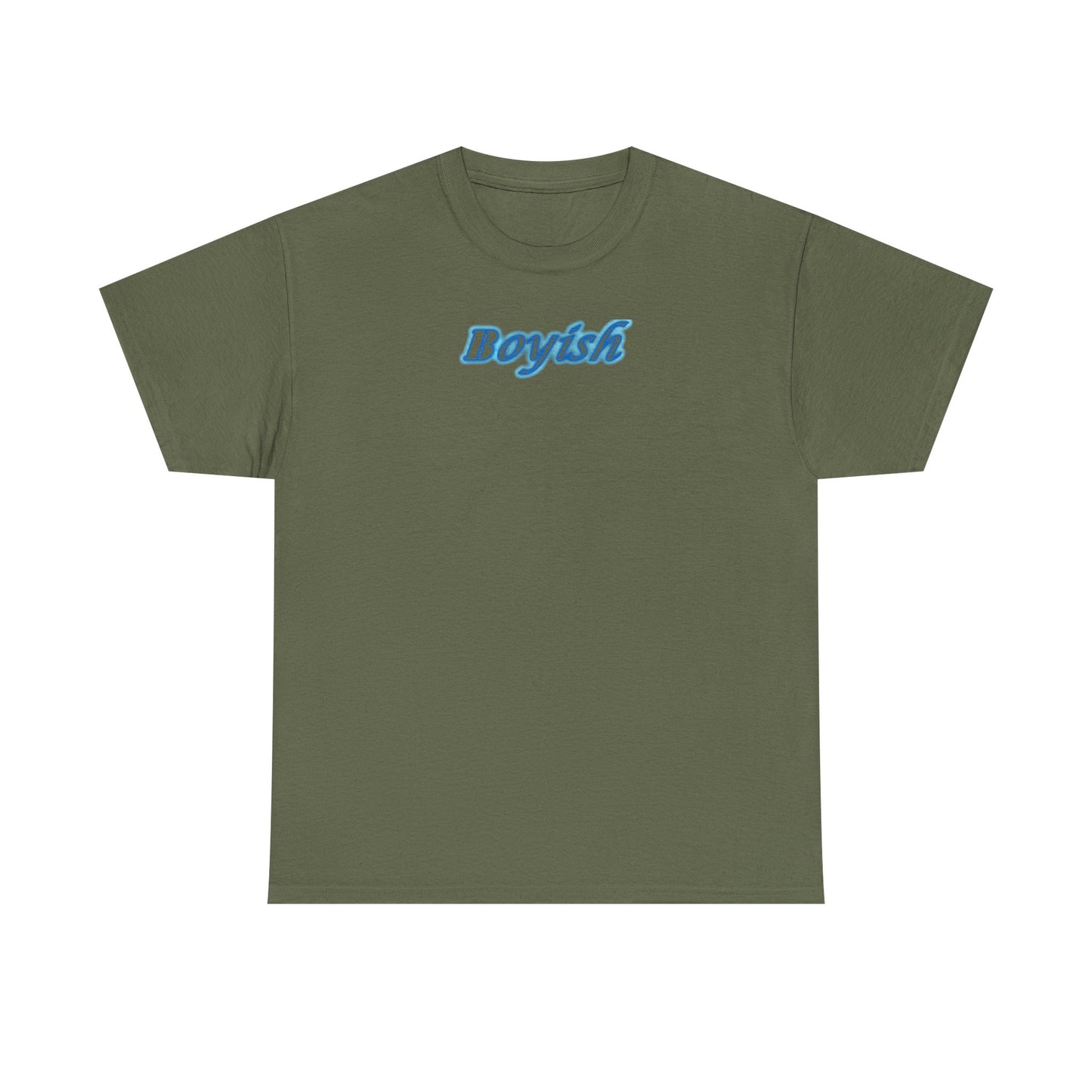 Boyish Unisex T-Shirt, Casual Tee, Trendy Tee, Cotton Tee, Graphic Tee Shirt for Men and Women