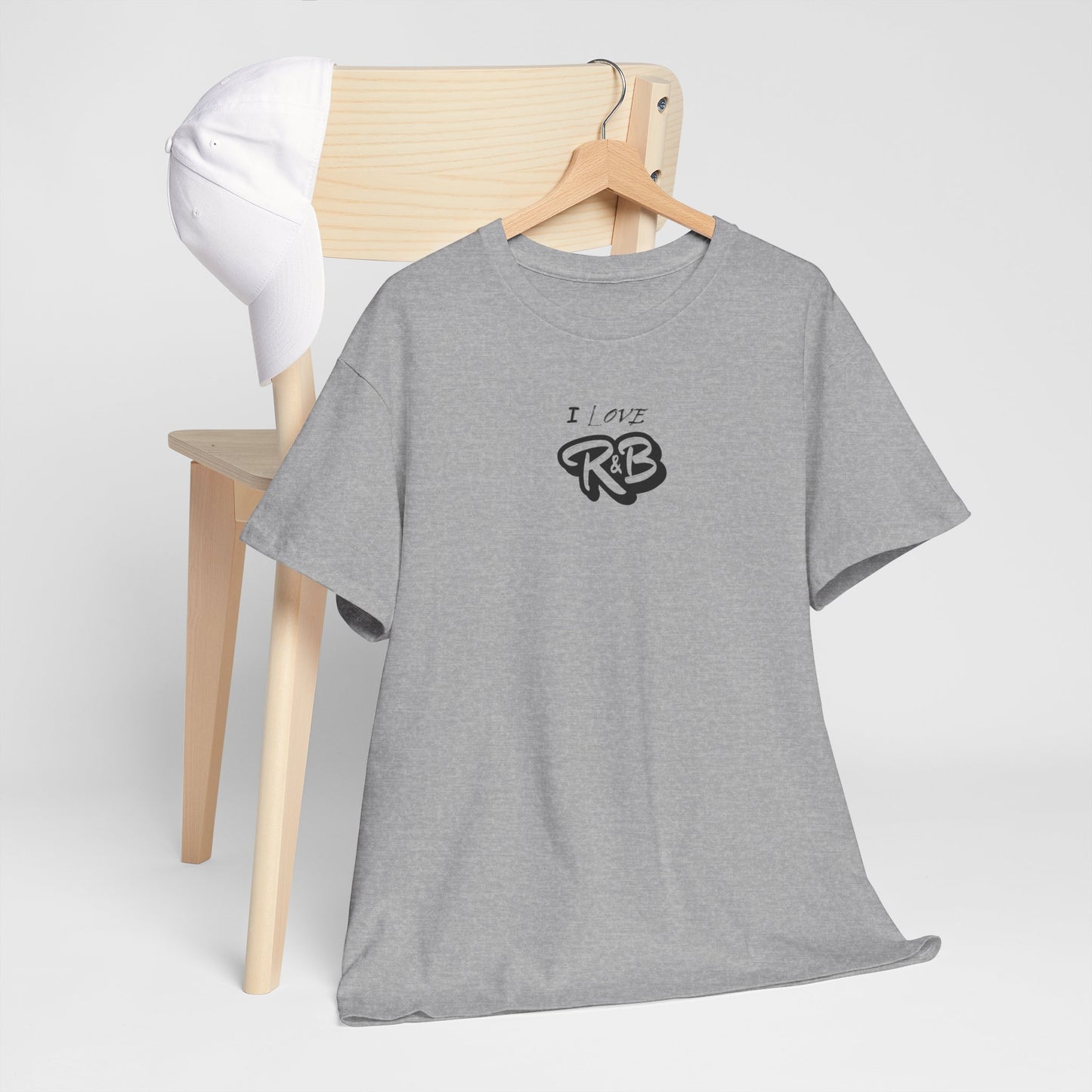 I Love R&B - Unisex Heavy Cotton Tee