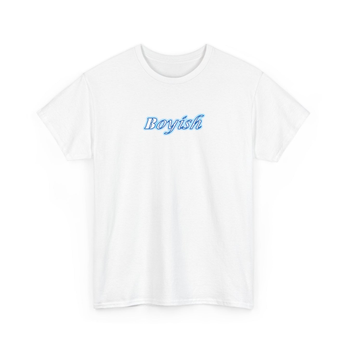 Boyish Unisex T-Shirt, Casual Tee, Trendy Tee, Cotton Tee, Graphic Tee Shirt for Men and Women