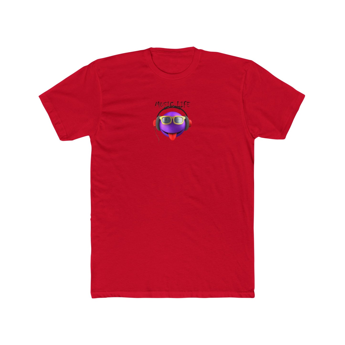 Music Life - Unisex Cotton Crew Tee
