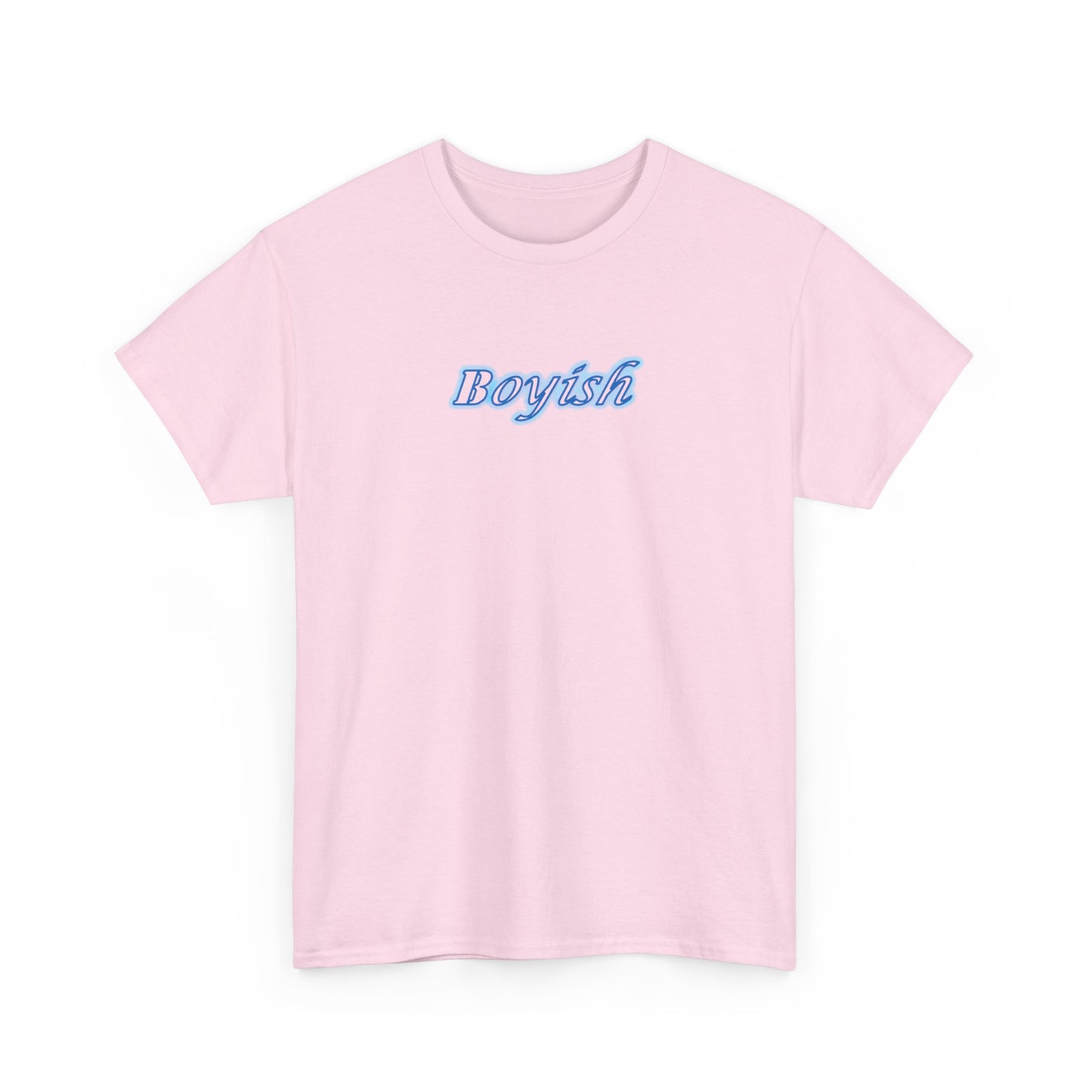 Boyish Unisex T-Shirt, Casual Tee, Trendy Tee, Cotton Tee, Graphic Tee Shirt for Men and Women