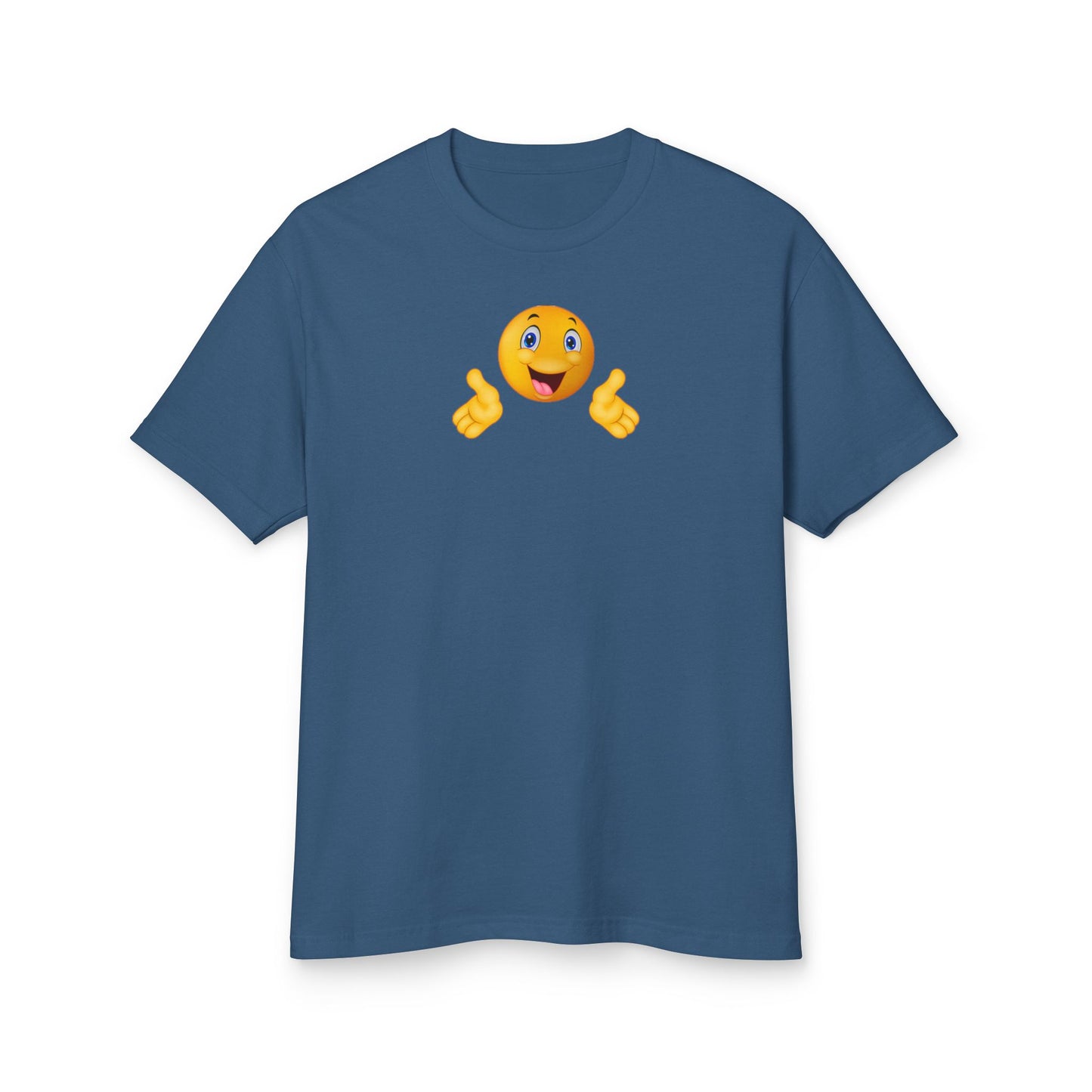 Hey Emoji - Unisex Garment-Dyed Heavyweight Cotton Tee