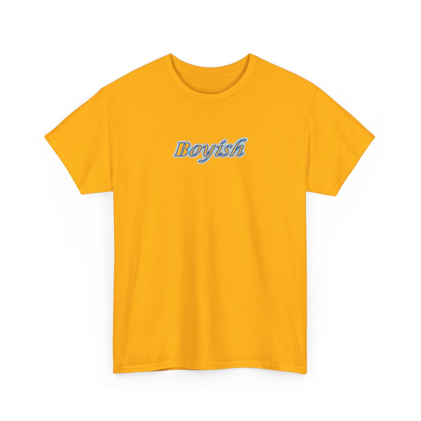 Boyish Unisex T-Shirt, Casual Tee, Trendy Tee, Cotton Tee, Graphic Tee Shirt for Men and Women