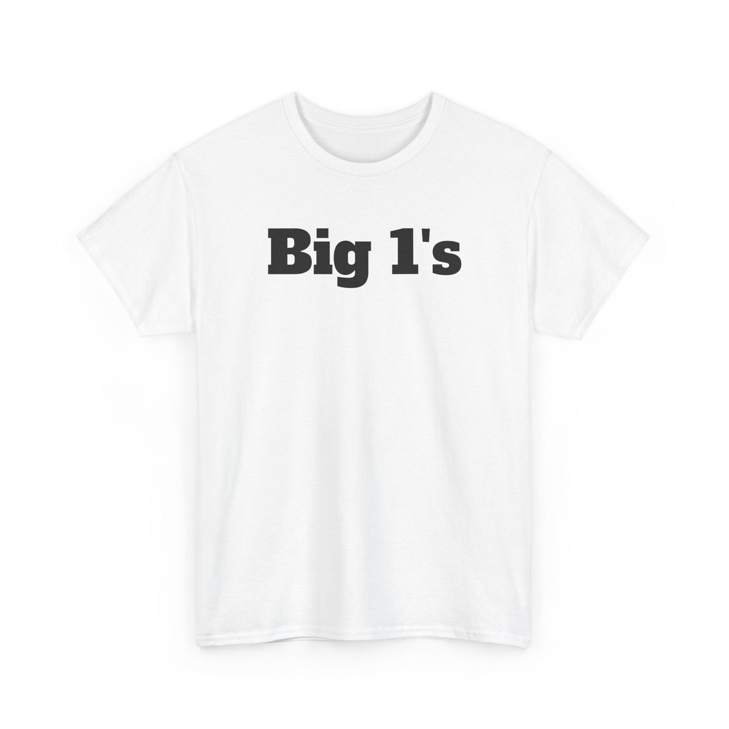 Big 1's - Unisex Heavy Cotton Tee