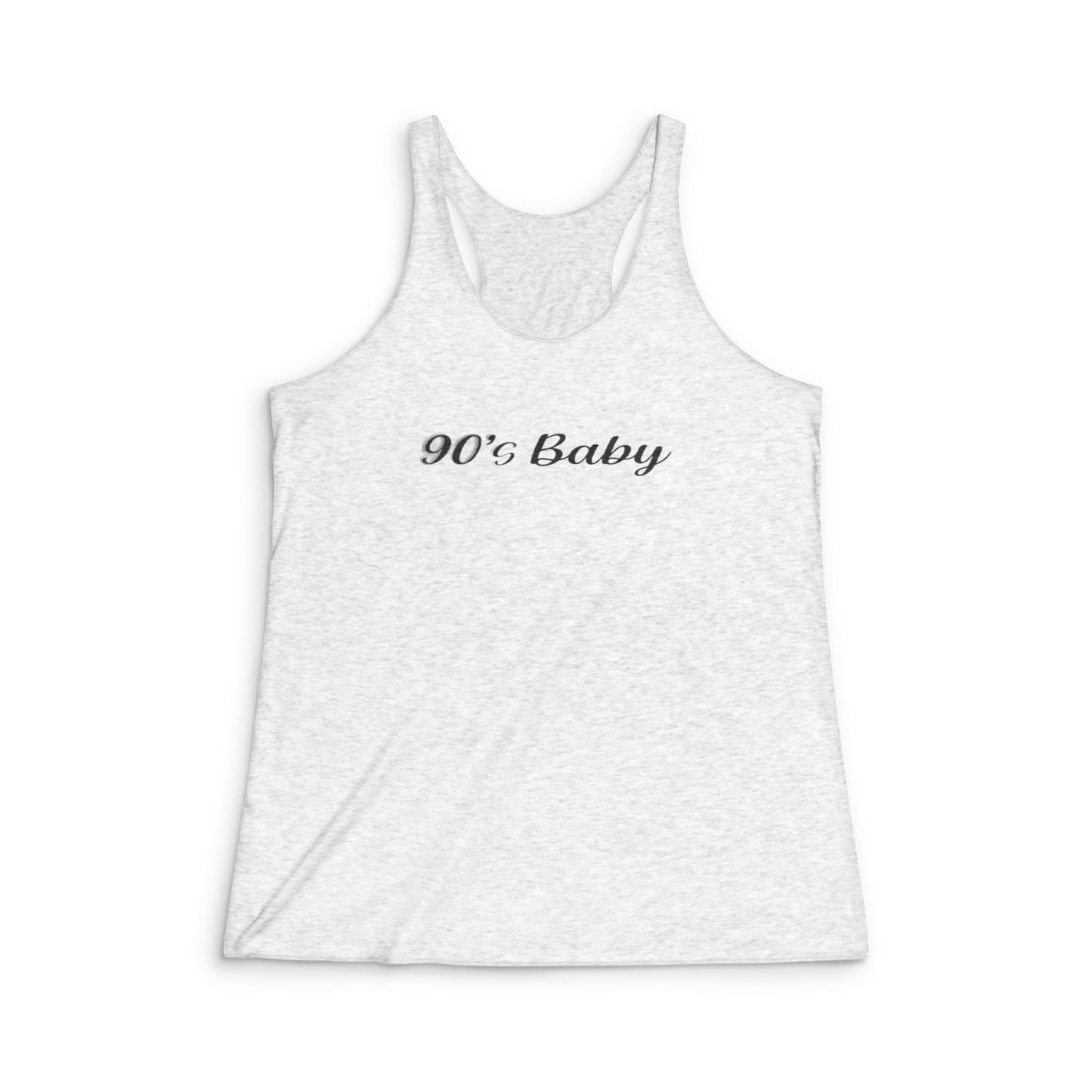 90's Baby - Women's Tri-Blend Racerback Tank