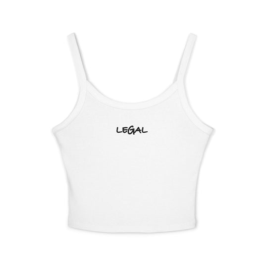 Legal Black Ink Women's Tank Top, Gift, Spaghetti Strap, Woman's Apparel