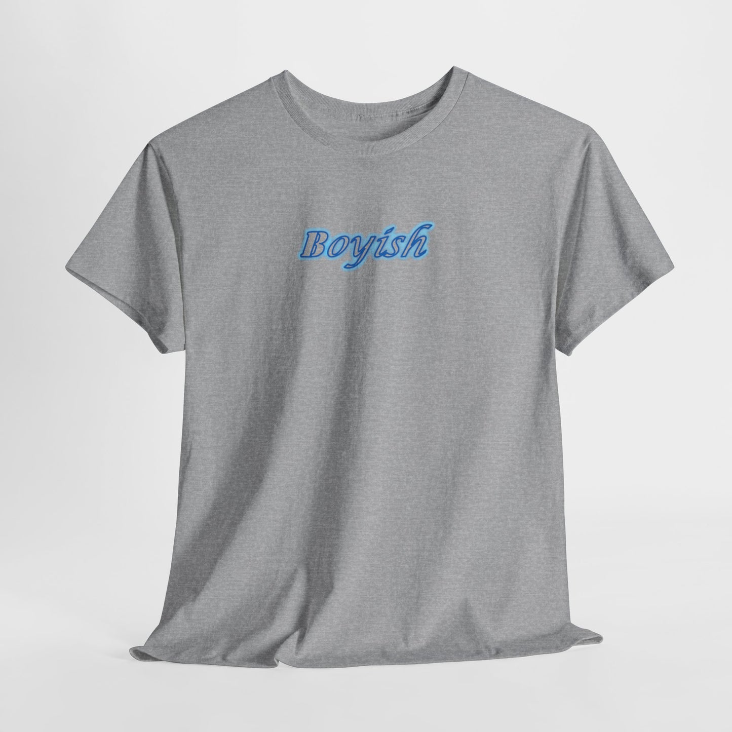 Boyish Unisex T-Shirt, Casual Tee, Trendy Tee, Cotton Tee, Graphic Tee Shirt for Men and Women