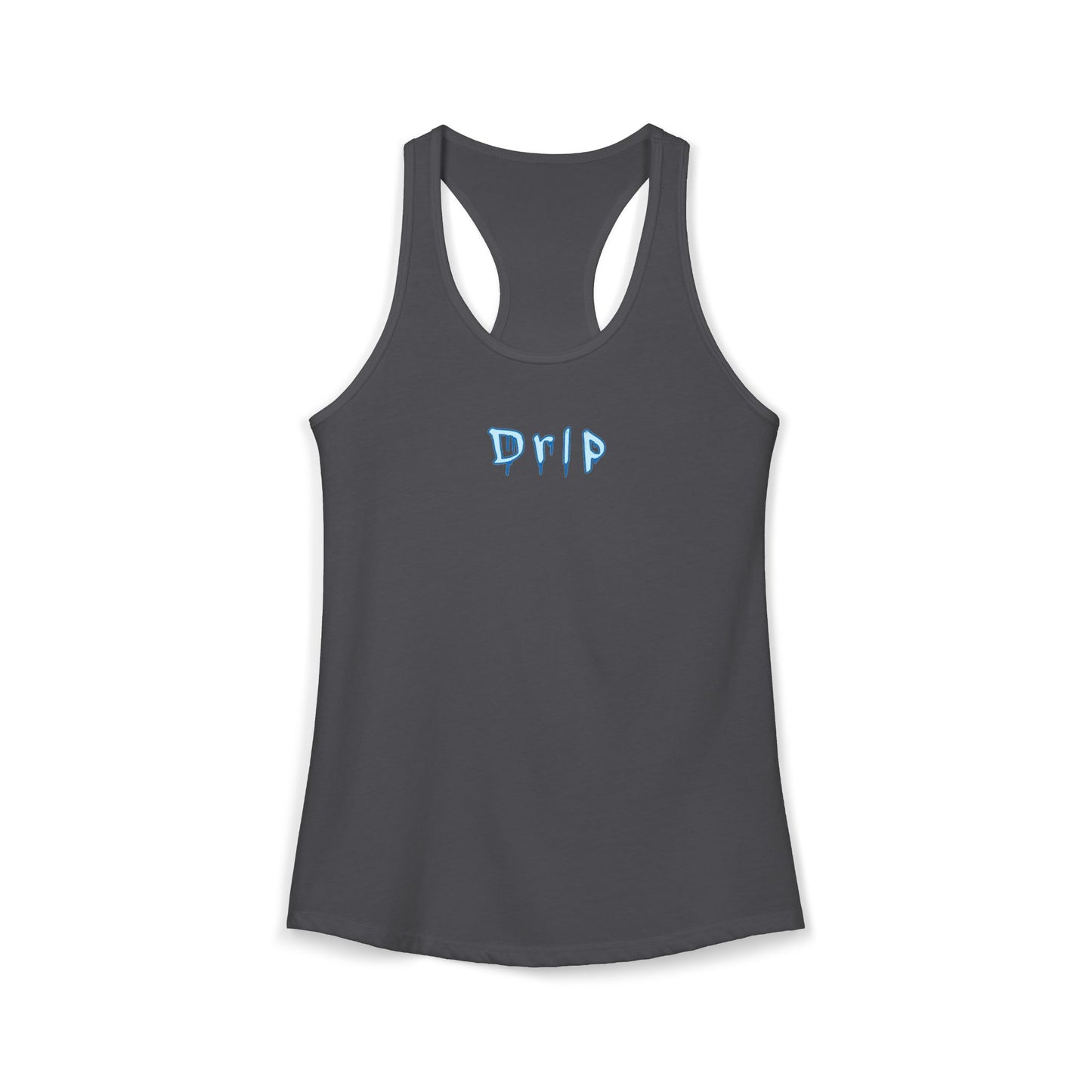 Drip - Women's Racerback Tank Top, Summer Workout Gear, Fitness Apparel, Casual Women's Tank, Beachwear, Gift for Her
