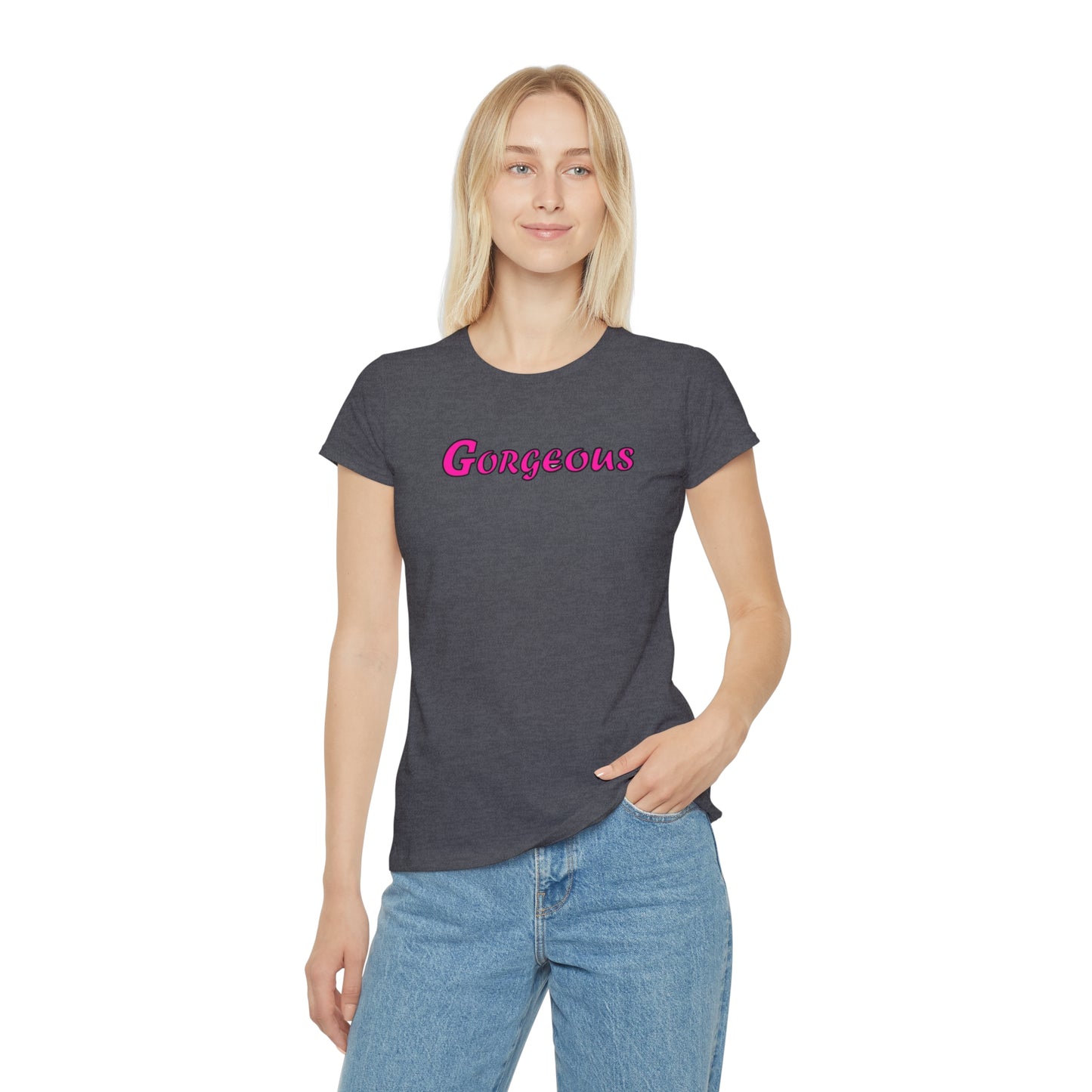 Gorgeous (Pink) - Women's Iconic T-Shirt