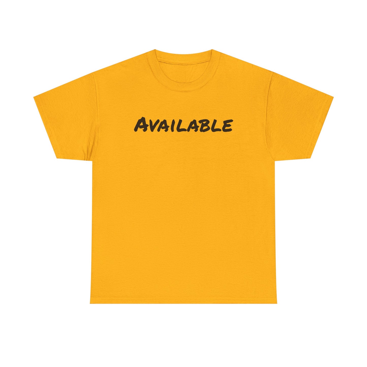 Available - Unisex Heavy Cotton Tee