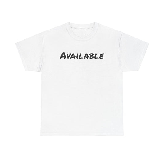 Available - Unisex Heavy Cotton Tee