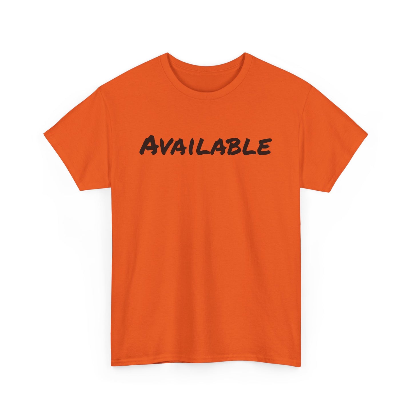Available - Unisex Heavy Cotton Tee