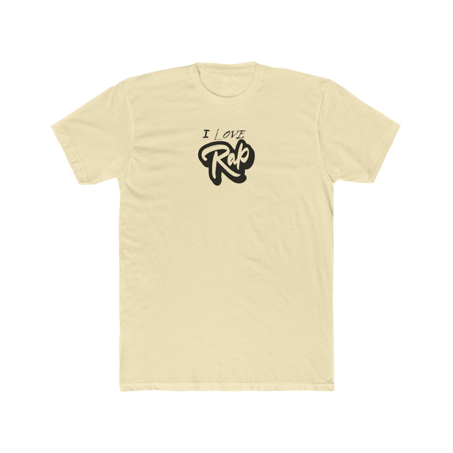 I Love Rap - Unisex Cotton Crew Tee