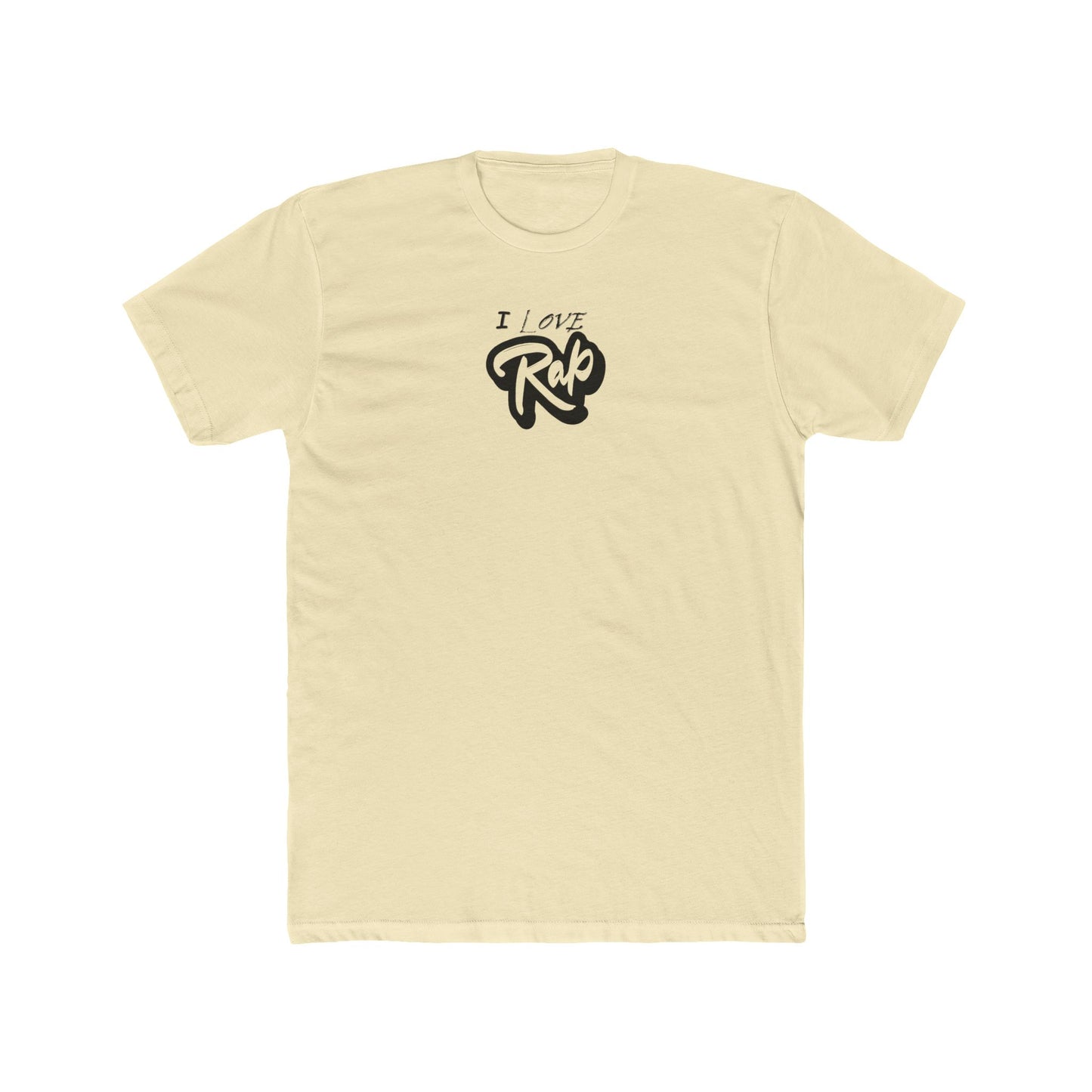 I Love Rap - Unisex Cotton Crew Tee