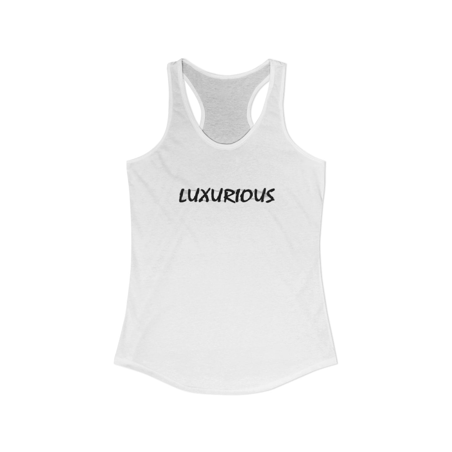 LUXURIOUS - Women's Ideal Racerback Tank