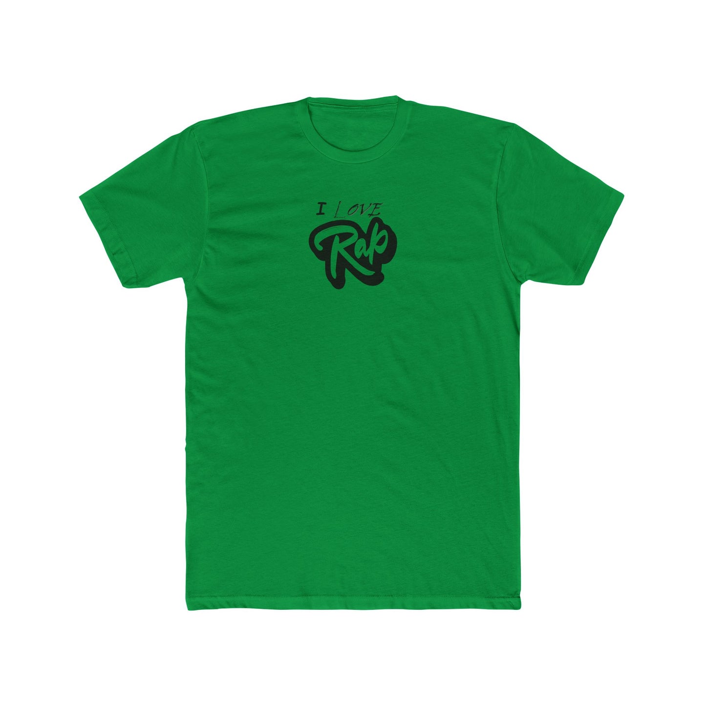 I Love Rap - Unisex Cotton Crew Tee