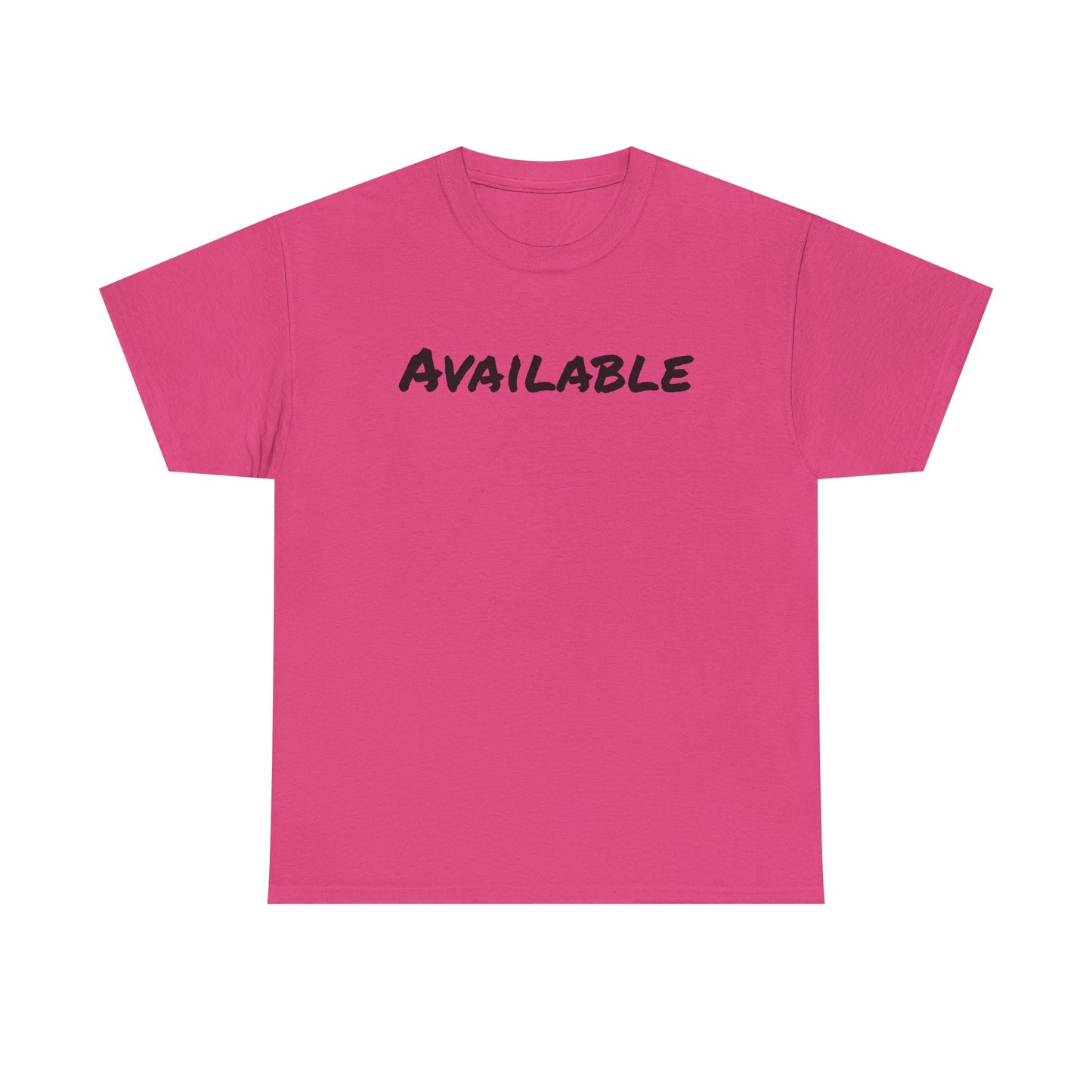 Available - Unisex Heavy Cotton Tee