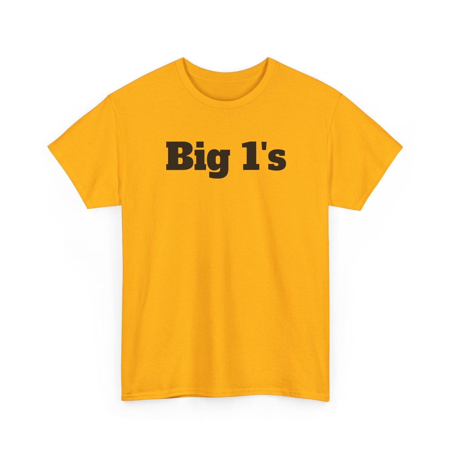 Big 1's - Unisex Heavy Cotton Tee