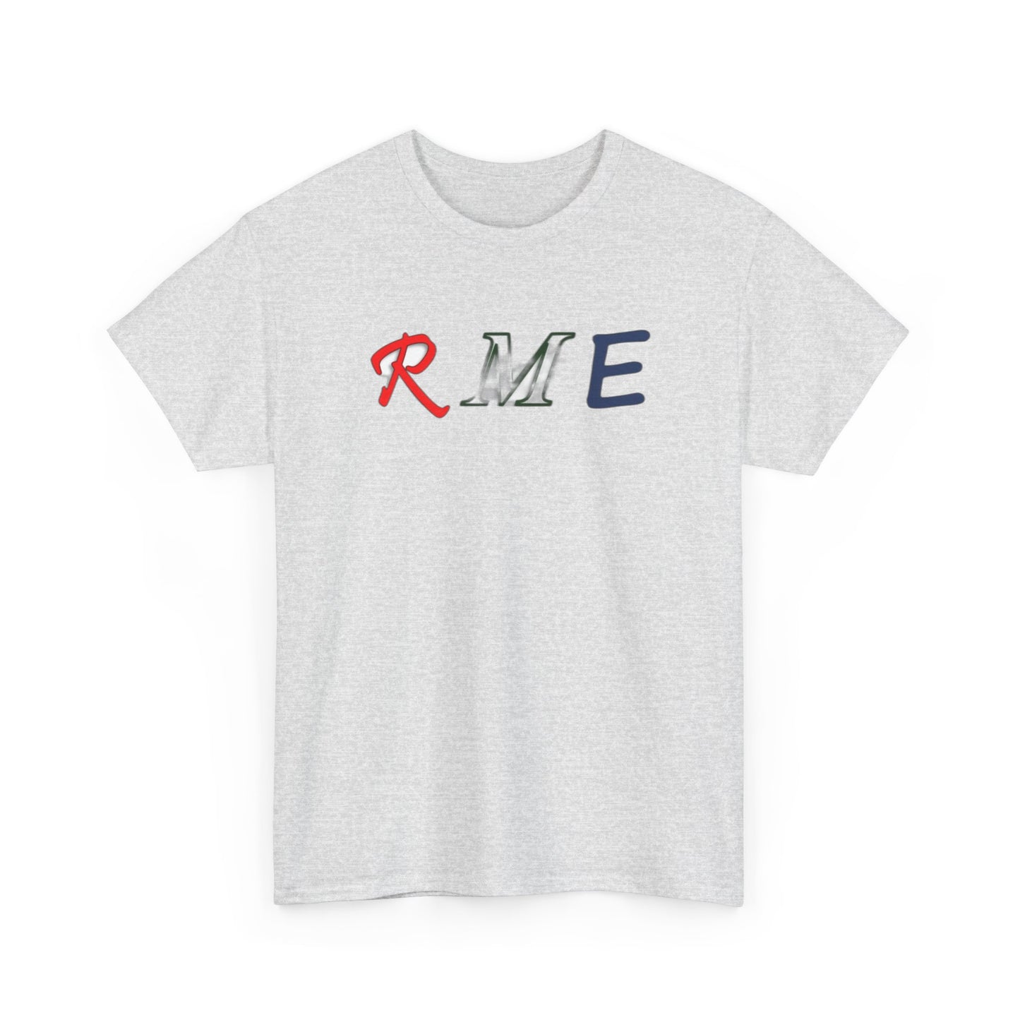 RME - Red White Blue Green Blur - Unisex Heavy Cotton Tee