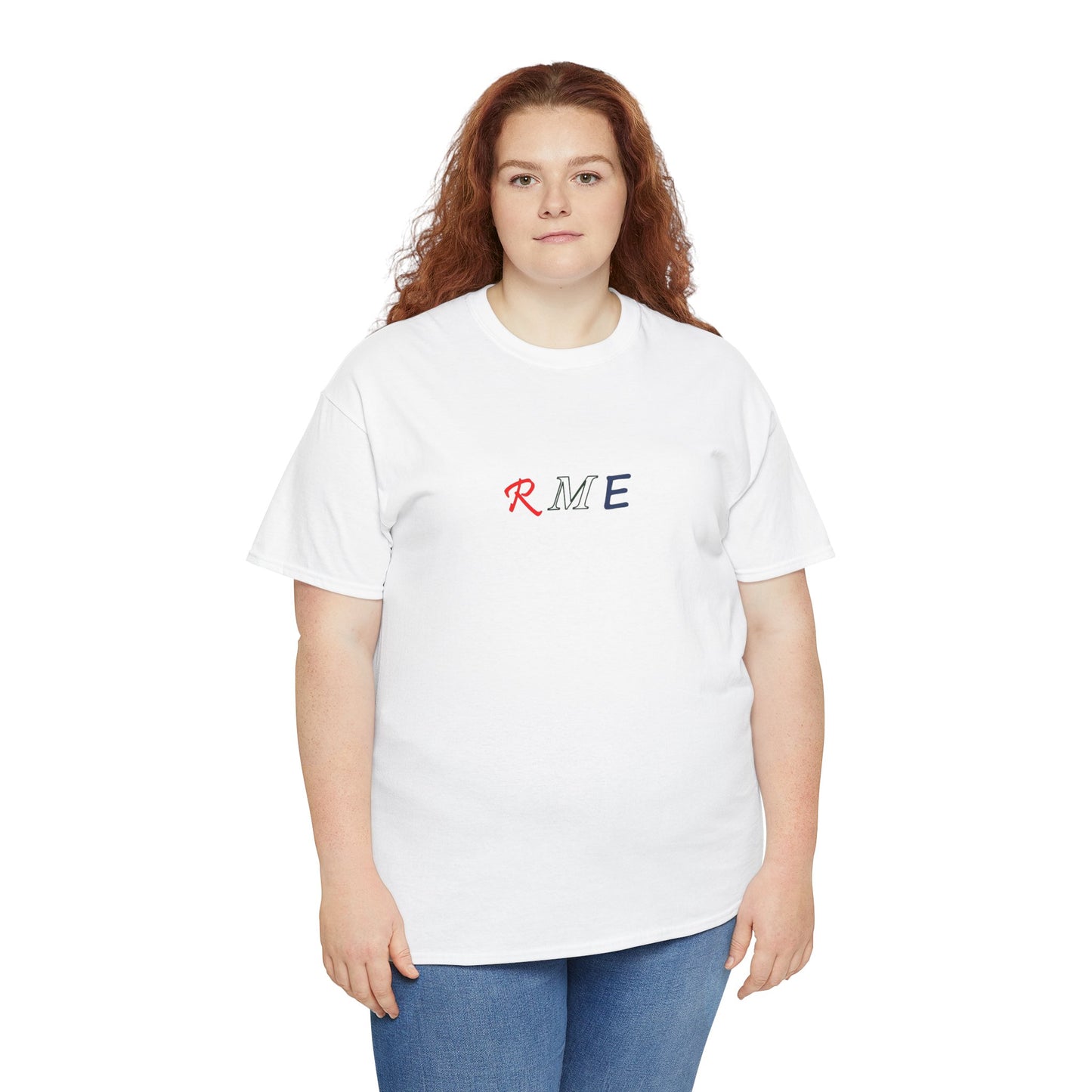 REM - Red white blue Grn 02 - Unisex Heavy Cotton Tee