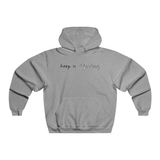 Keep It Moving - Men's NUBLEND® Athletic Hoodie, Fitness Pullover, Gym Sweater