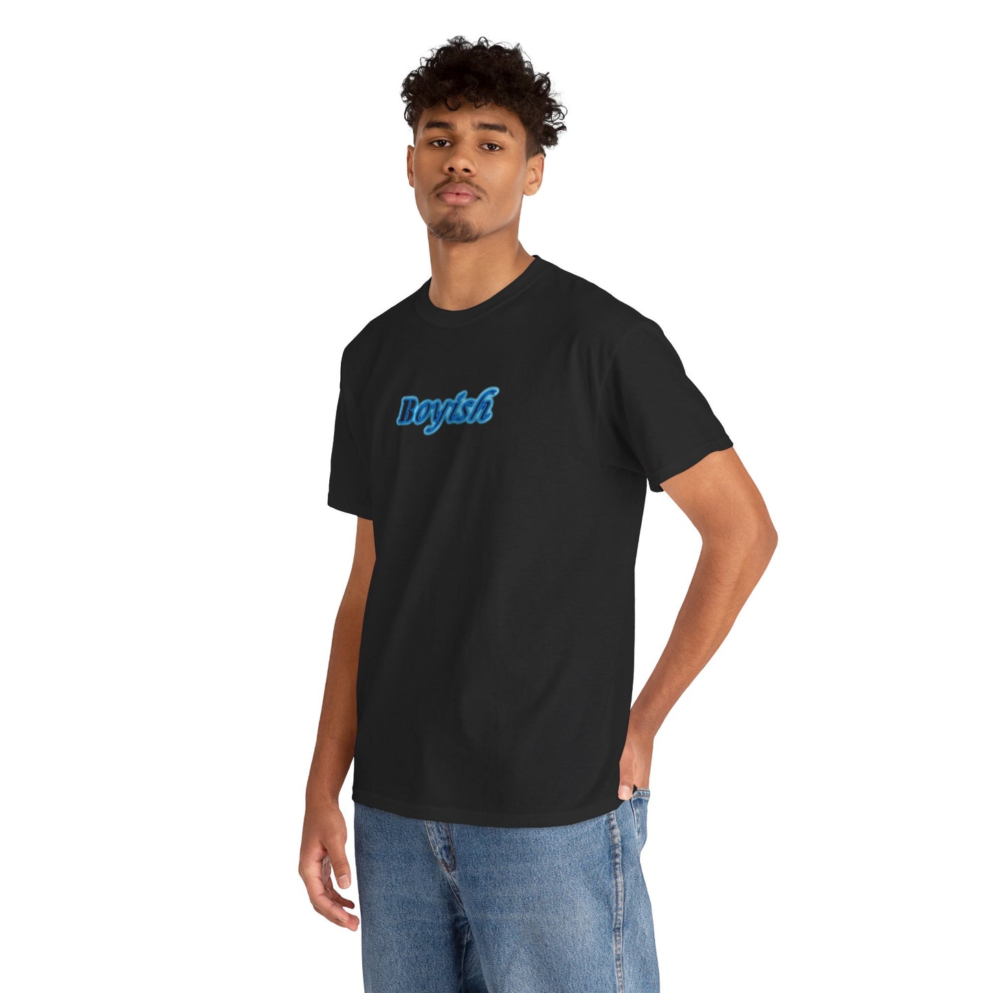 Boyish Unisex T-Shirt, Casual Tee, Trendy Tee, Cotton Tee, Graphic Tee Shirt for Men and Women