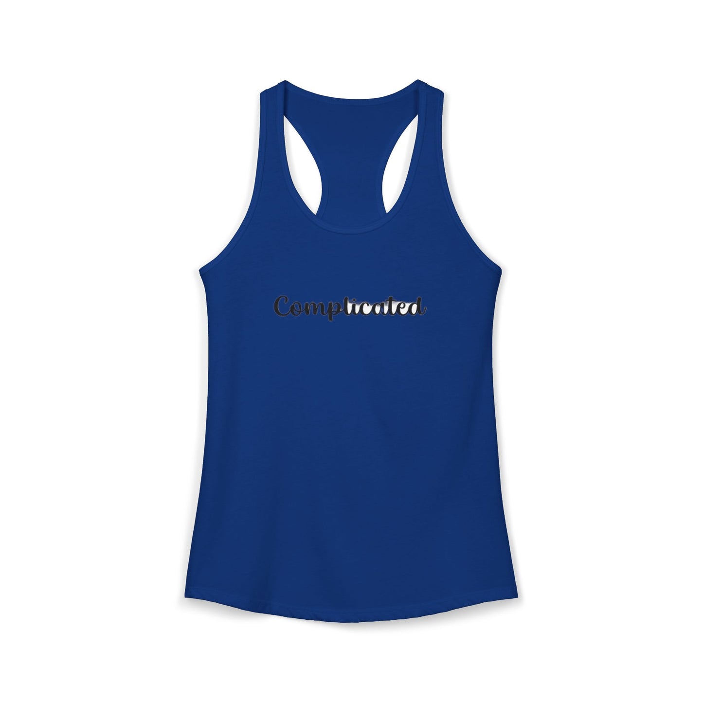 COMPLICATED - Women's Ideal Racerback Tank
