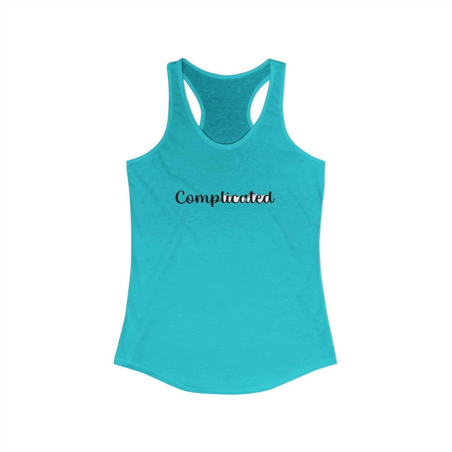 COMPLICATED - Women's Ideal Racerback Tank