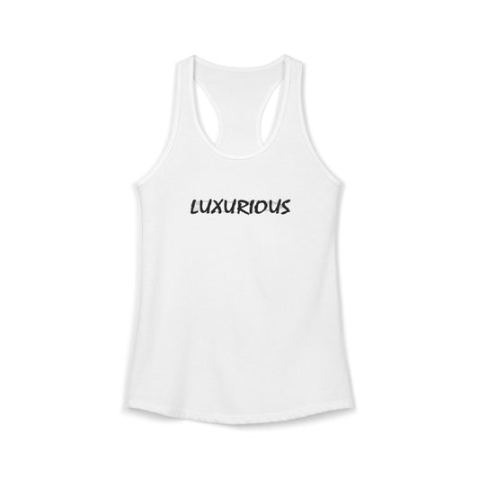 LUXURIOUS - Women's Ideal Racerback Tank
