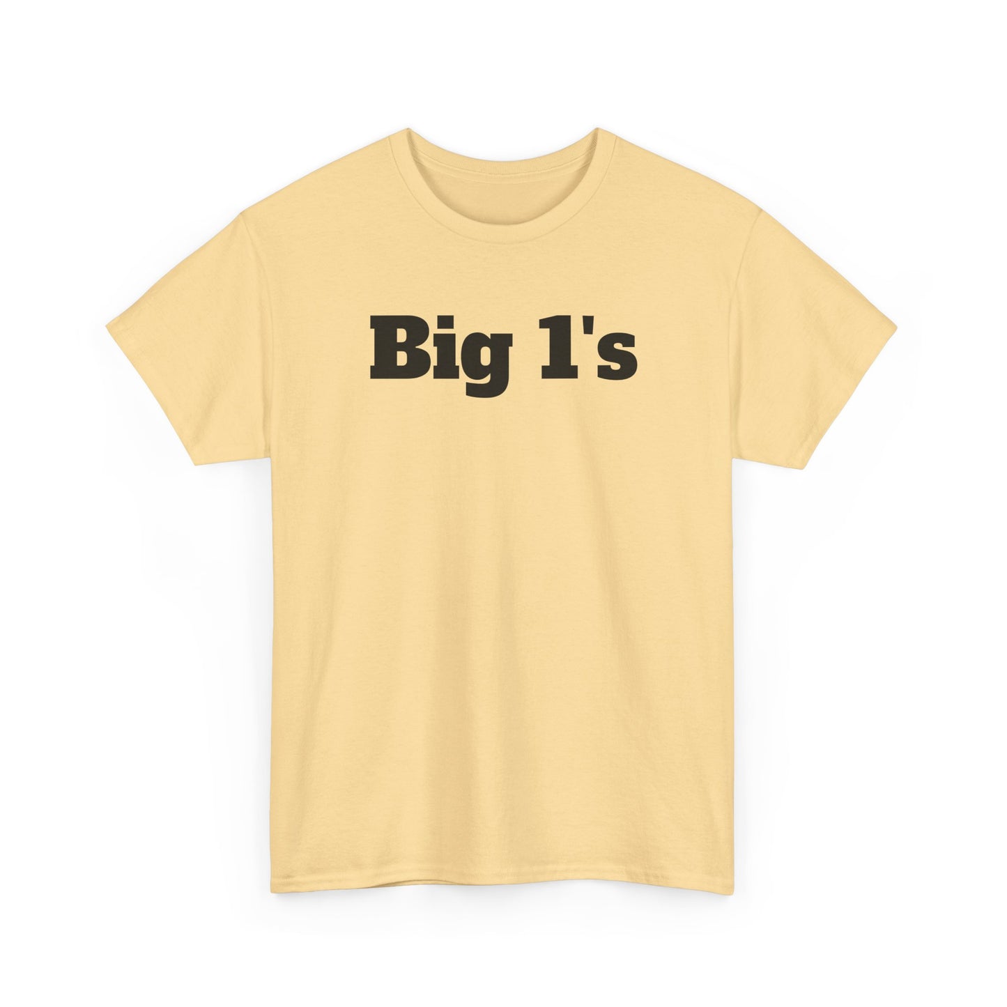 Big 1's - Unisex Heavy Cotton Tee