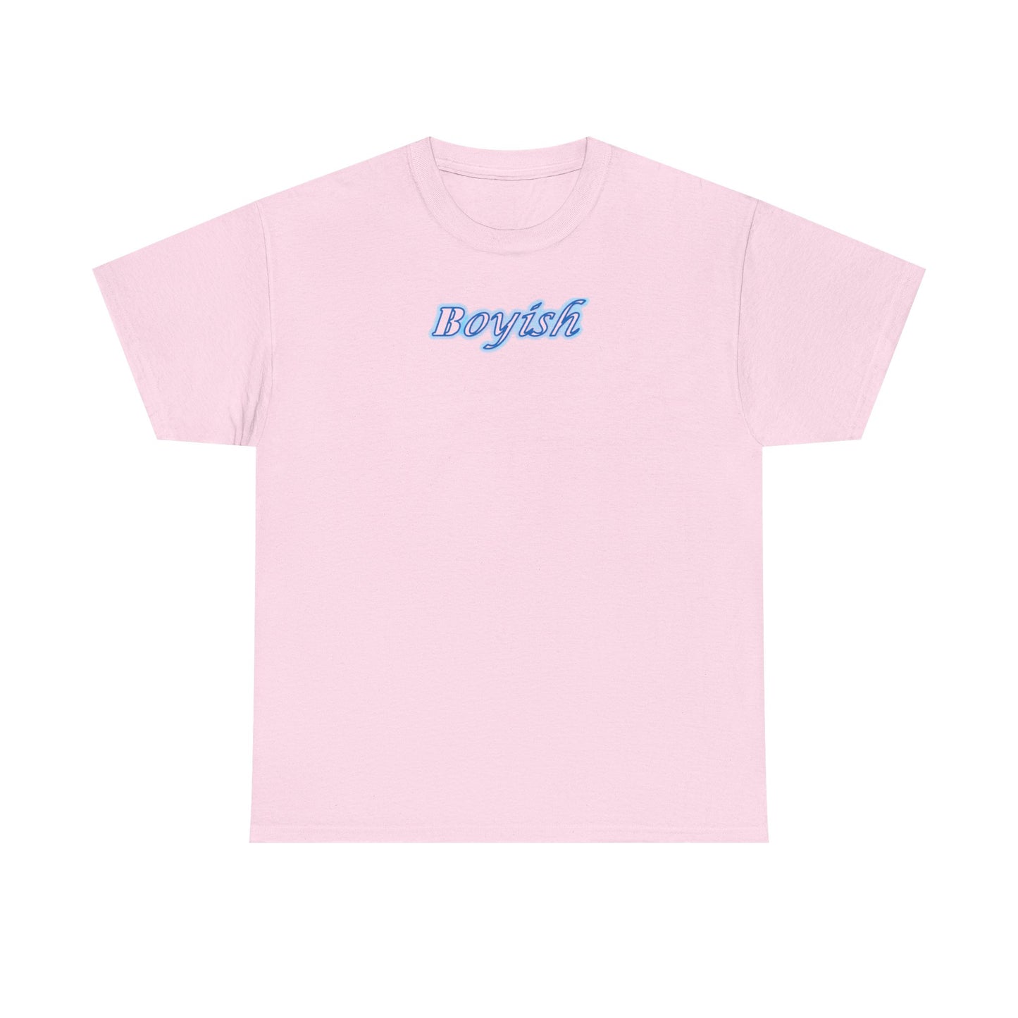 Boyish Unisex T-Shirt, Casual Tee, Trendy Tee, Cotton Tee, Graphic Tee Shirt for Men and Women