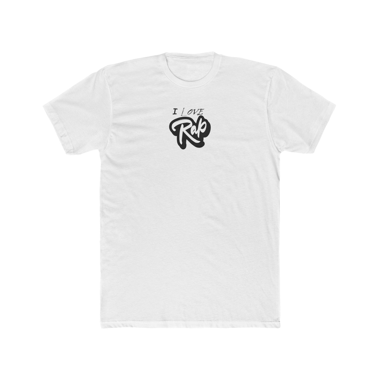 I Love Rap - Unisex Cotton Crew Tee