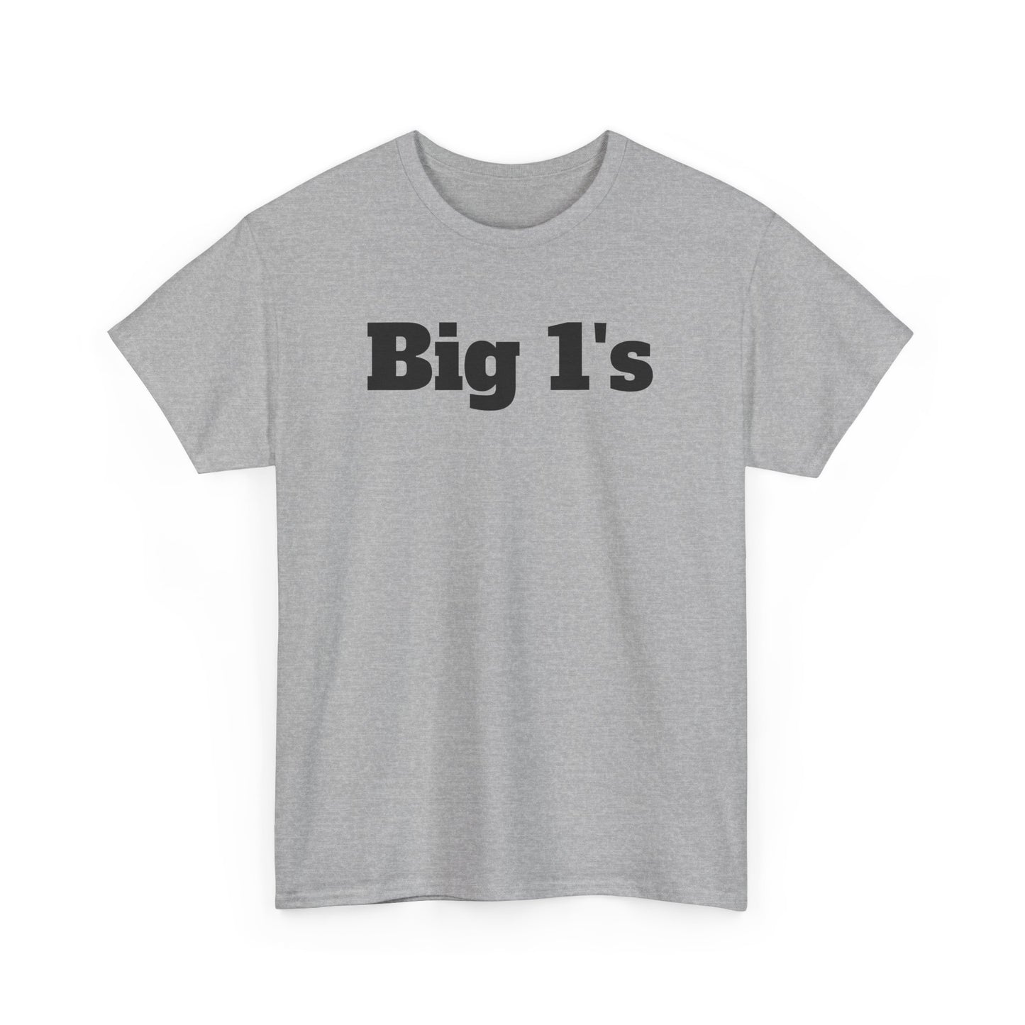 Big 1's - Unisex Heavy Cotton Tee