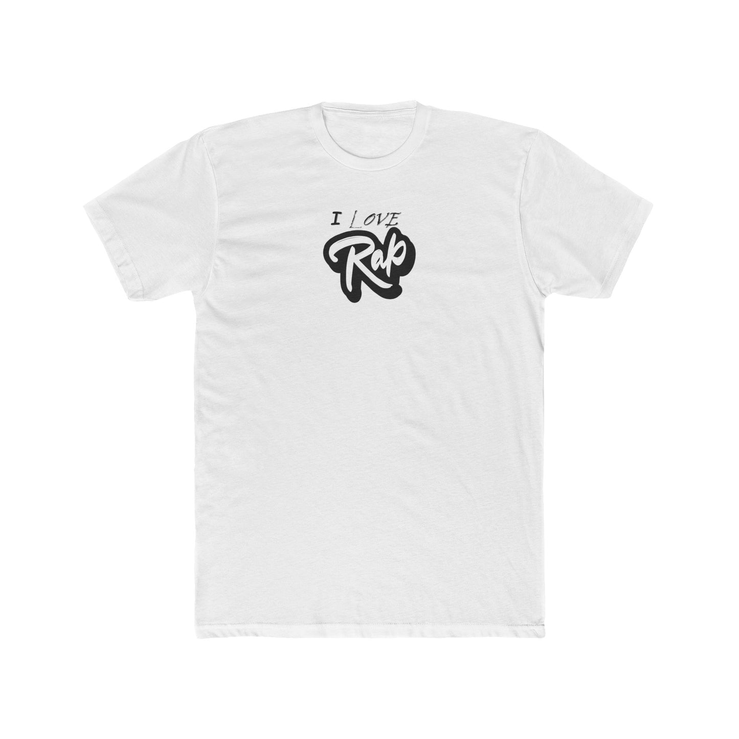 I Love Rap - Unisex Cotton Crew Tee
