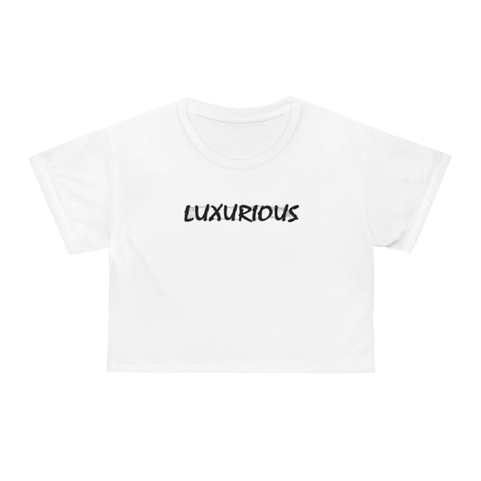 LUXURIOUS - Crop Tee (AOP)