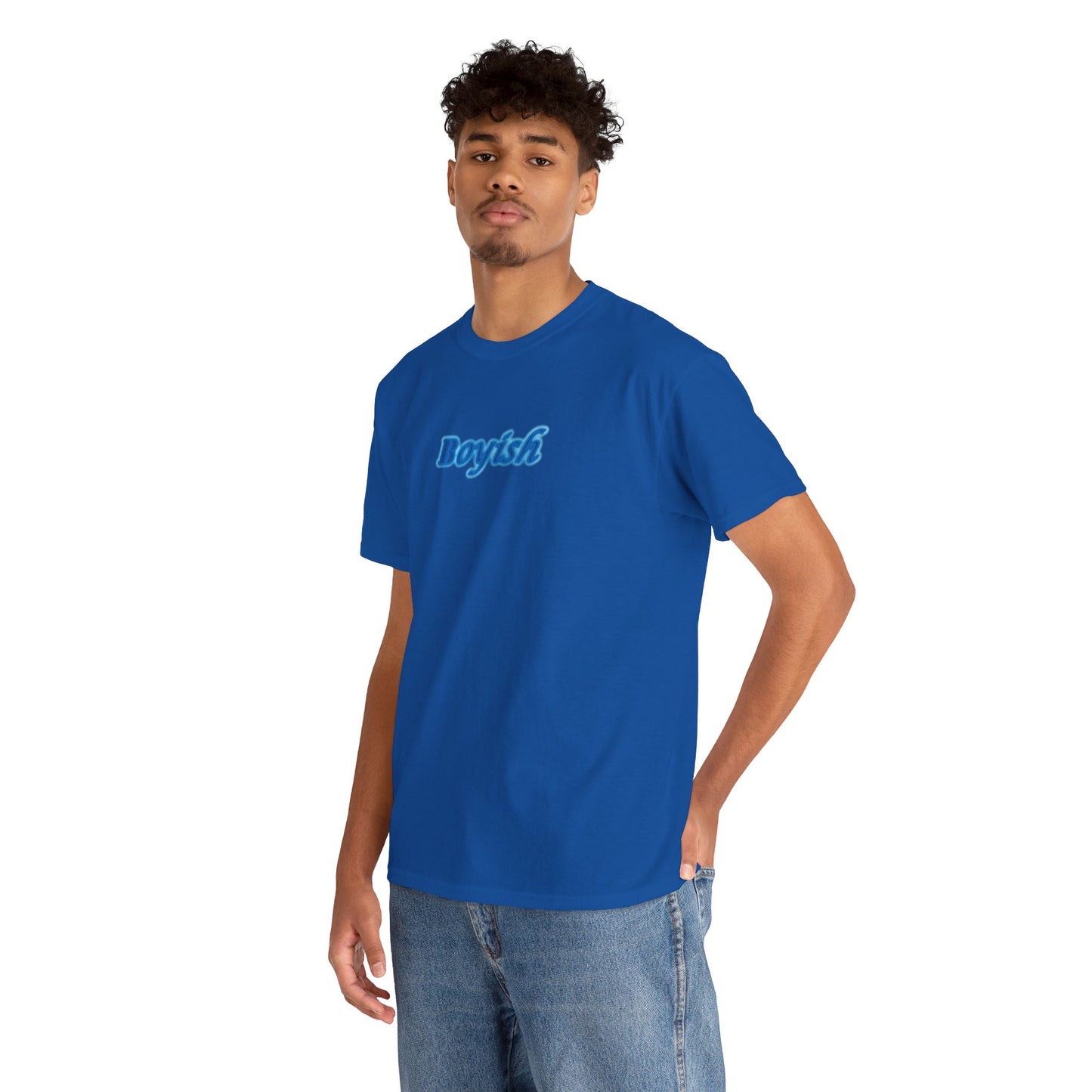 Boyish Unisex T-Shirt, Casual Tee, Trendy Tee, Cotton Tee, Graphic Tee Shirt for Men and Women