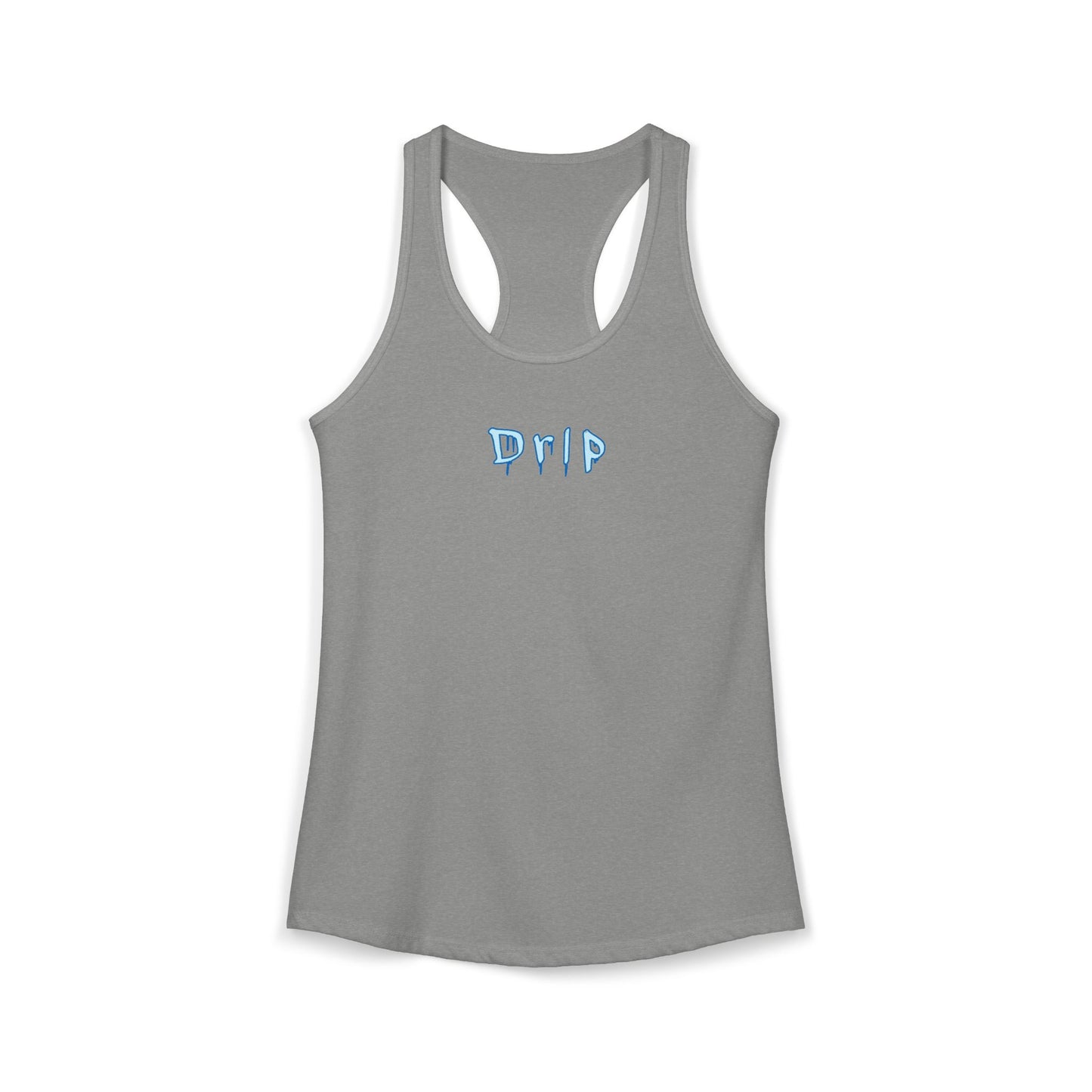 Drip - Women's Racerback Tank Top, Summer Workout Gear, Fitness Apparel, Casual Women's Tank, Beachwear, Gift for Her