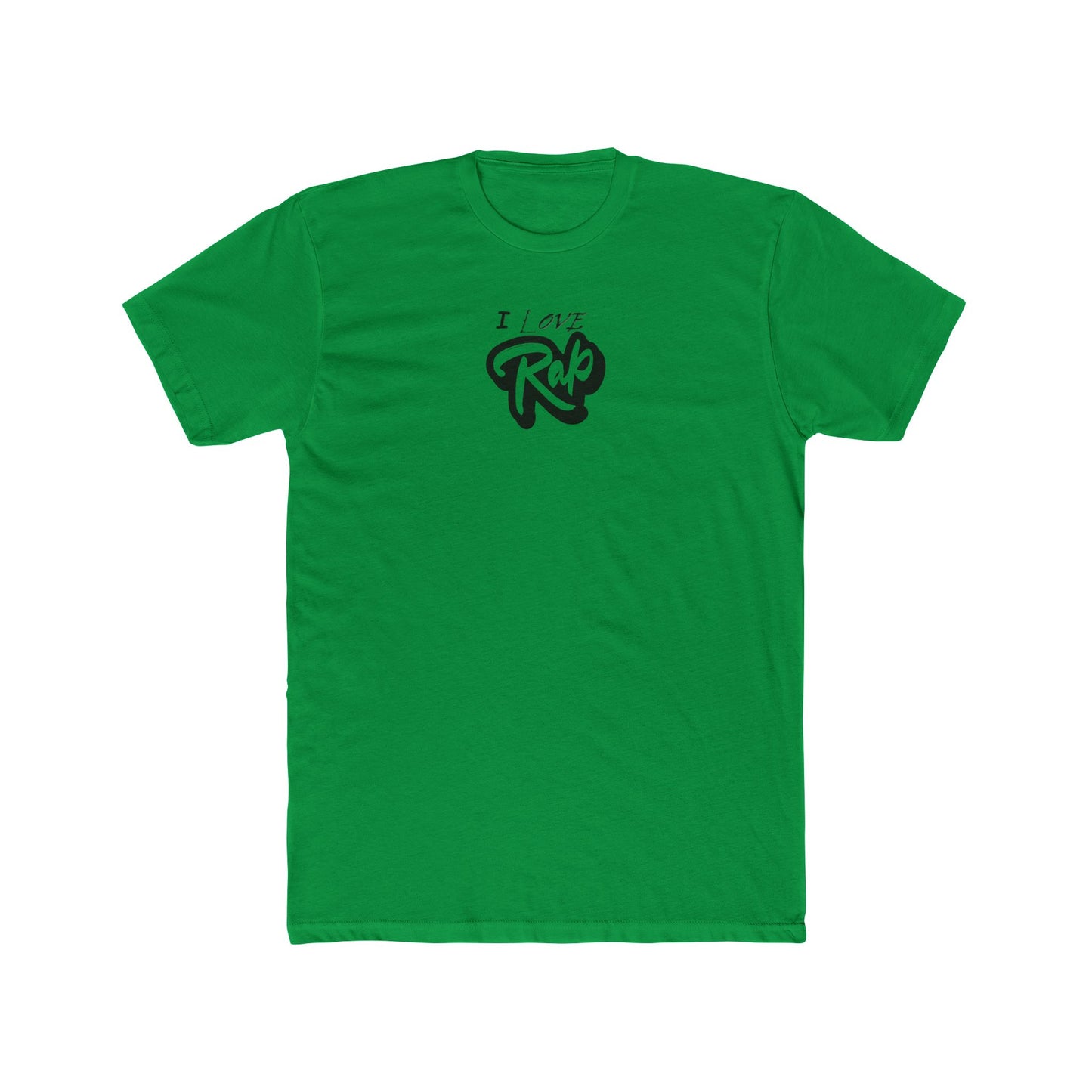 I Love Rap - Unisex Cotton Crew Tee
