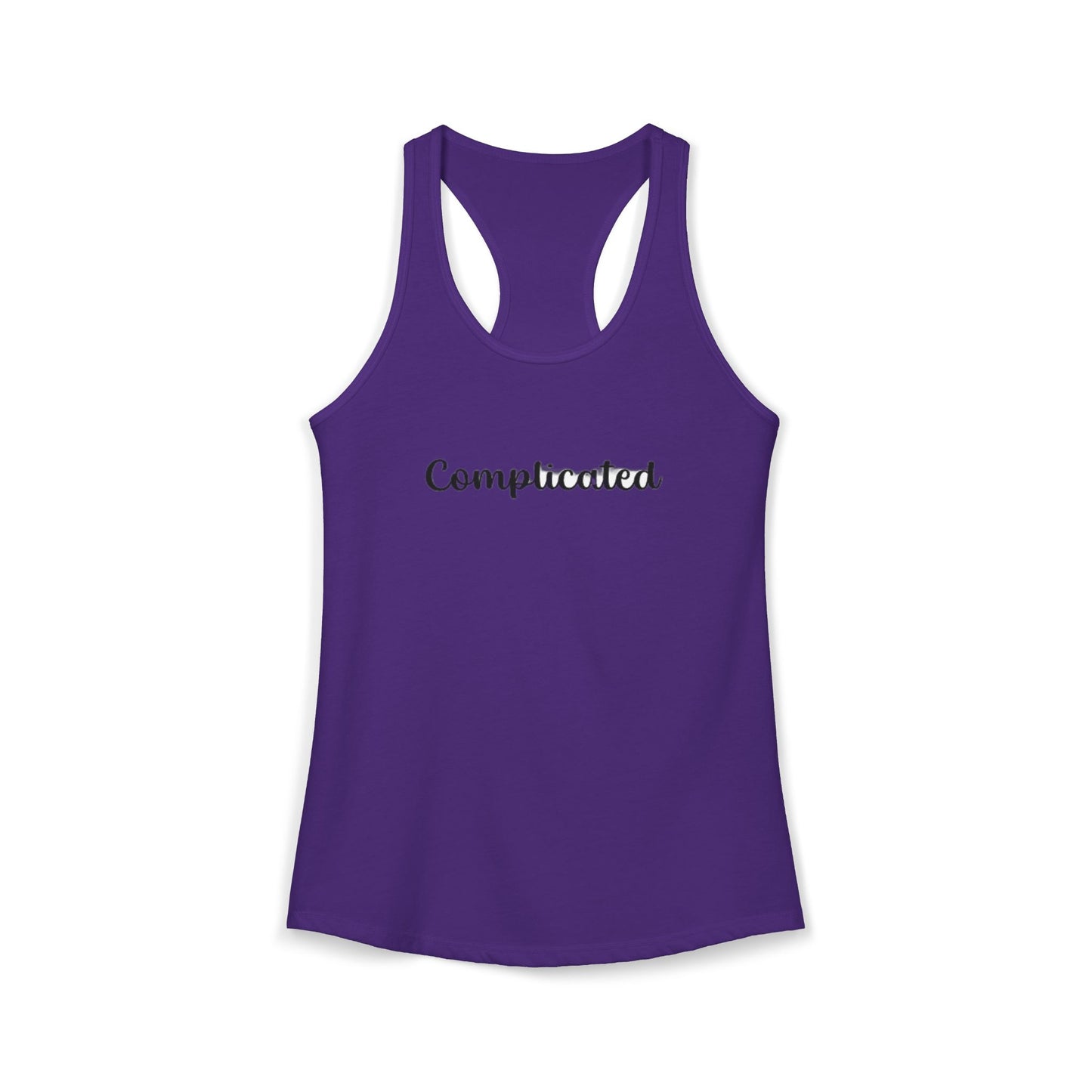 COMPLICATED - Women's Ideal Racerback Tank