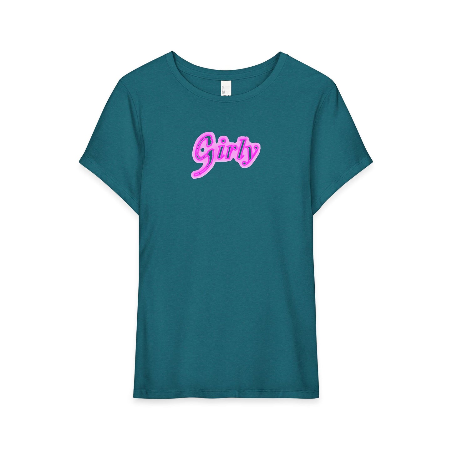 Girly T-Shirt, Feminine Top, Ladies Casual T-Shirt, Cute Tee for Her