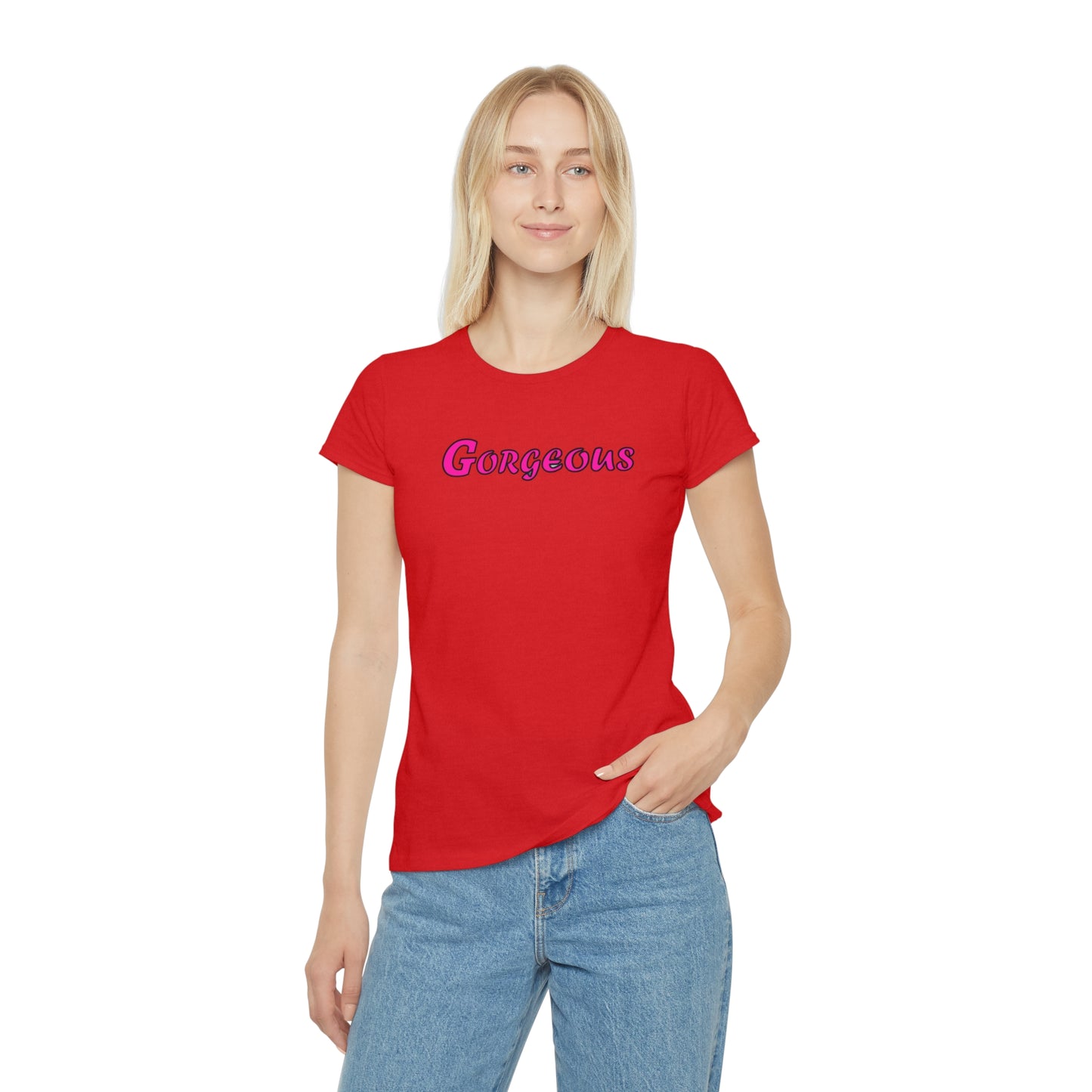 Gorgeous (Pink) - Women's Iconic T-Shirt
