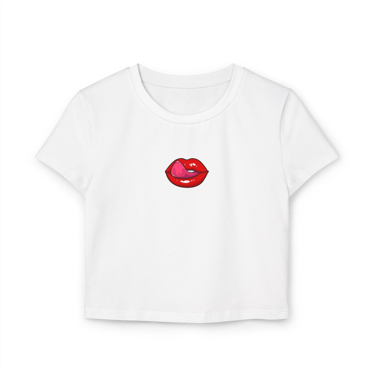 Licking Lips - Women's Baby Tee